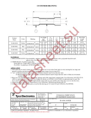 D-406-0001CS100 datasheet  